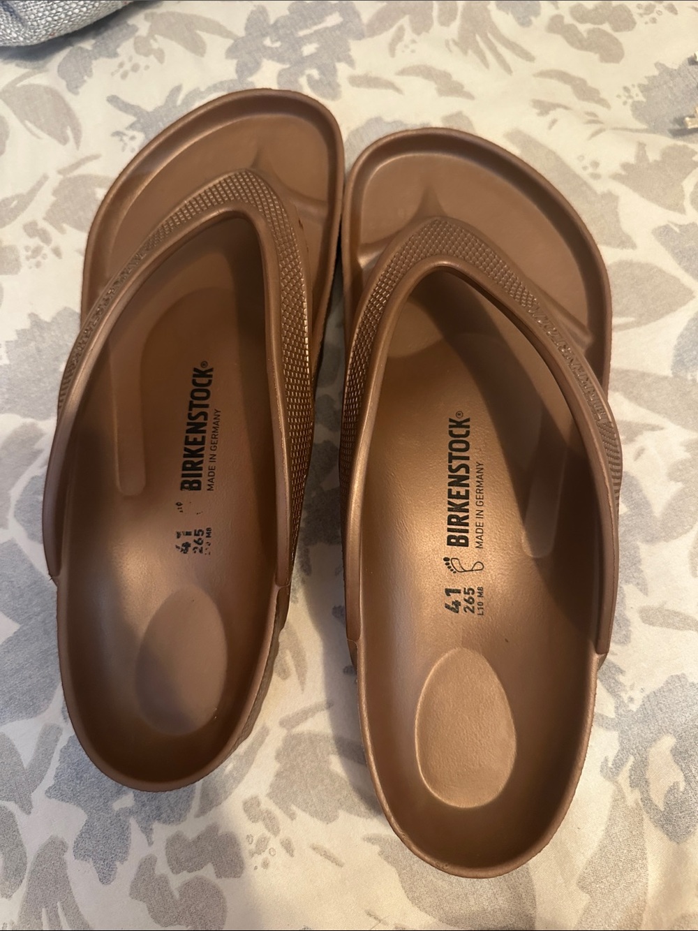 Birkenstock Women’s Tan Brown EVA Slide Sandals
